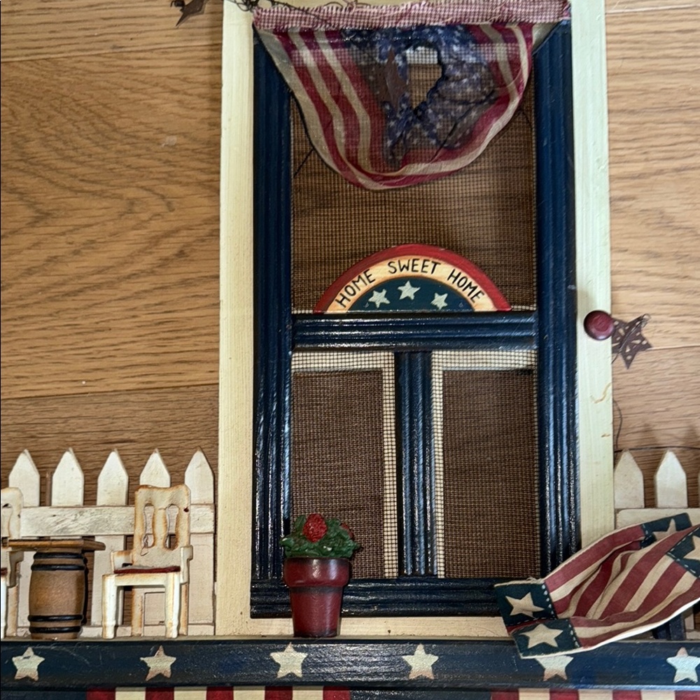 Rustic Americana Window Decor - Picture 4 of 12